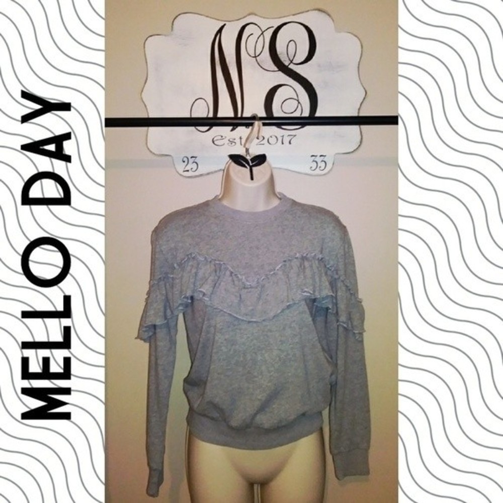 Nordstrom - MELLO‎ DAY Ruffle Thick Top - Picture 3 of 5